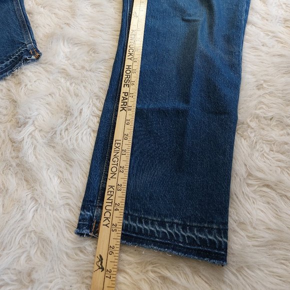 Lucky Brand Women's Blue Denim Boyfriend Cropped Leg Jeans 14 / 32 - Picture 8 of 13